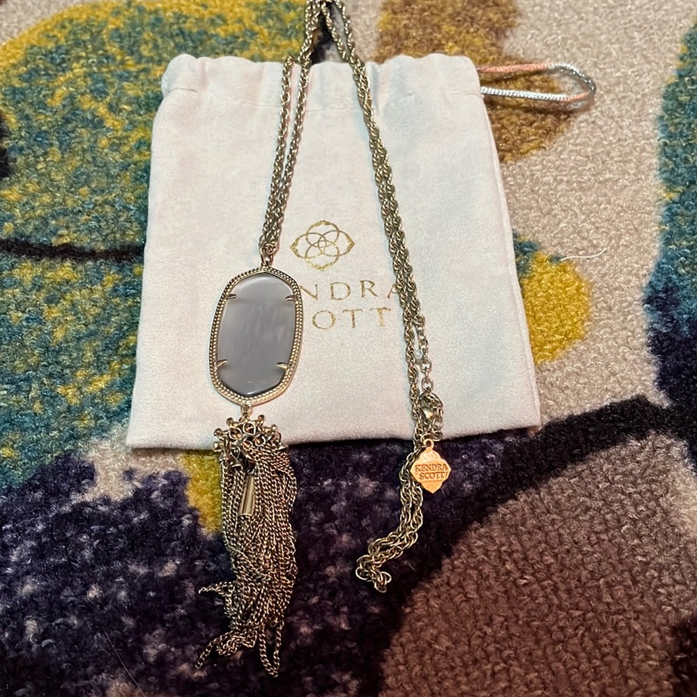 Kendra Scott Rayne Necklace with Tassel